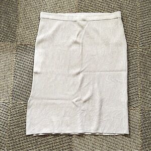 Old Navy Ribbed Knit Midi Skirt Tan Neutral Stretch Slim Fit Size 3X